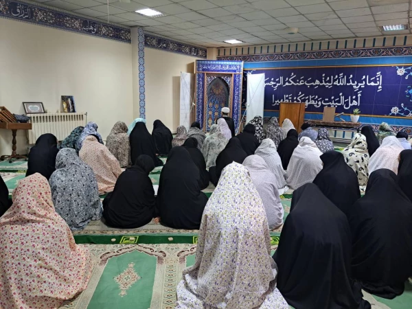 برگزاری مراسم قرائت سوره یاسین به مناسبت ایام فاطمیه  2