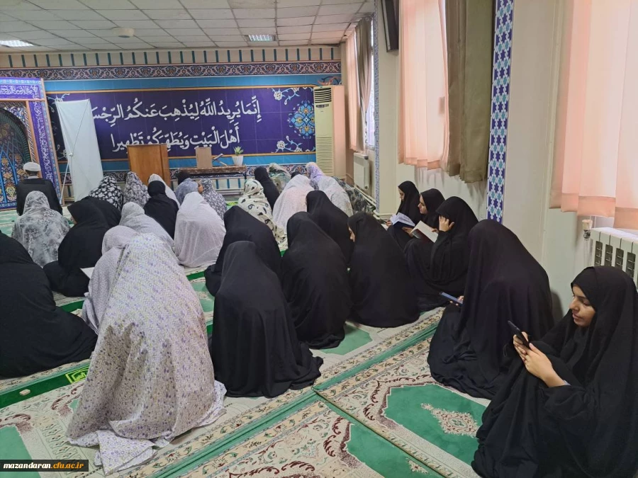 برگزاری مراسم قرائت سوره یاسین به مناسبت ایام فاطمیه  3