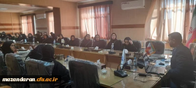 برگزاری جلسه پرسش و پاسخ ،نشست صمیمی رحمان کرامتی با دانشجو معلمان پردیس فاطمه الزهرا (س) 