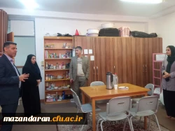 بازدید تیم ارزیابی دانشگاه فرهنگیان استان مازندران از پردیس فاطمه الزهرا (س) ساری  9