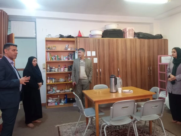 بازدید تیم ارزیابی دانشگاه فرهنگیان استان مازندران از پردیس فاطمه الزهرا (س) ساری  9