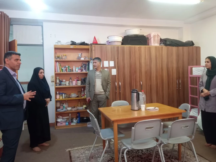 بازدید تیم ارزیابی دانشگاه فرهنگیان استان مازندران از پردیس فاطمه الزهرا (س) ساری  9