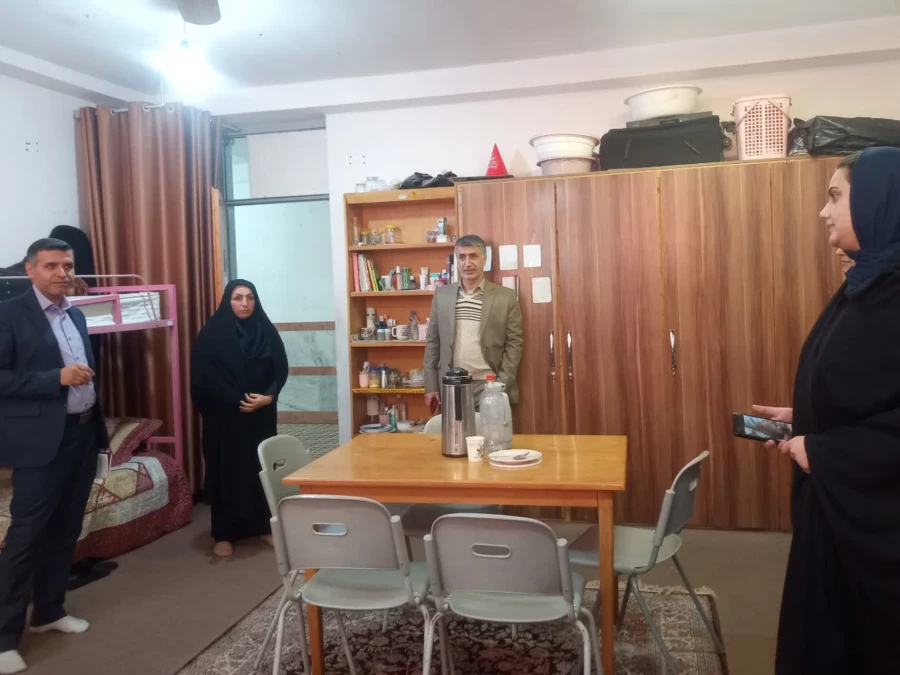 بازدید تیم ارزیابی دانشگاه فرهنگیان استان مازندران از پردیس فاطمه الزهرا (س) ساری  10