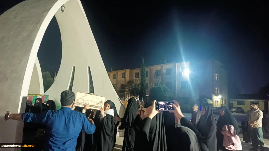 مراسم فاطمیه و وداع با دو شهید خوشنام پردیس فاطمه الزهرا (س) ساری 5