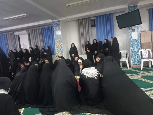 مراسم فاطمیه و وداع با دو شهید خوشنام پردیس فاطمه الزهرا (س) ساری 9