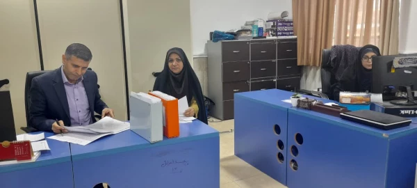 بازدید تیم ارزیابی دانشگاه فرهنگیان استان مازندران دکتر رحمان کرامتی و دکتر میرزاجانی از واحدهای مختلف اداری ،آموزشی ،سرای دانشجویی و سالن ورزشی پردیس فاطمه الزهرا(س) ساری
 2