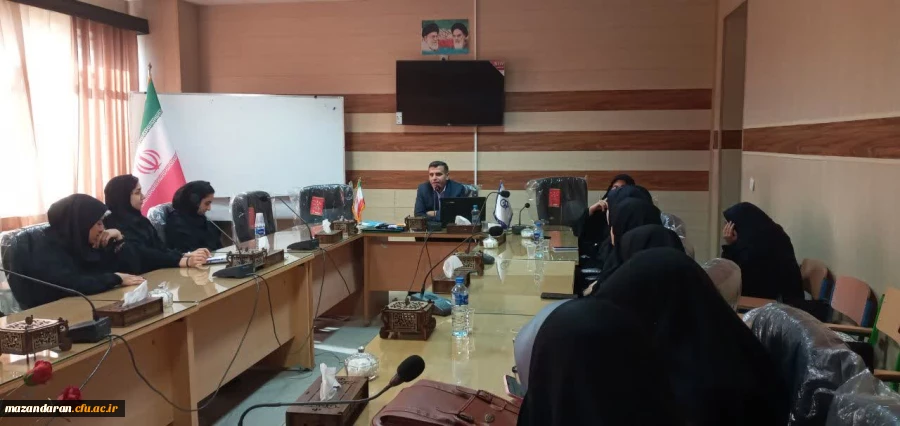 بازدید تیم ارزیابی دانشگاه فرهنگیان استان مازندران دکتر رحمان کرامتی و دکتر میرزاجانی از واحدهای مختلف اداری ،آموزشی ،سرای دانشجویی و سالن ورزشی پردیس فاطمه الزهرا(س) ساری
 7