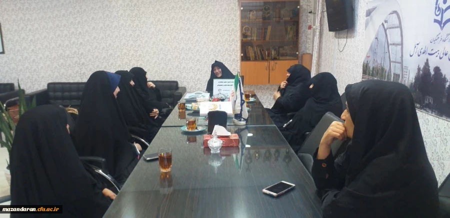 برگزاری جلسه با حوزه علمیه خواهران آمل به مناسبت گرامیداشت هفته قرآن 3