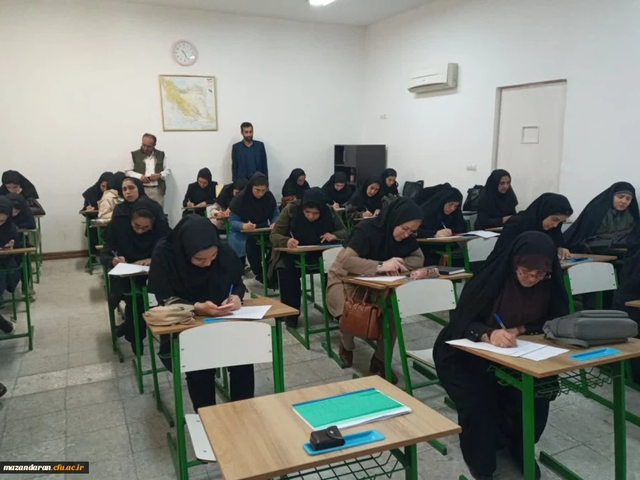 برگزاری امتحان پودمان اول  جامانده ها 
آزمون پایانی پودمان اول توانمند سازی معلمان  خواهر و برادر  مدارس غیردولتی امل محمود اباد چمستان و نور  2