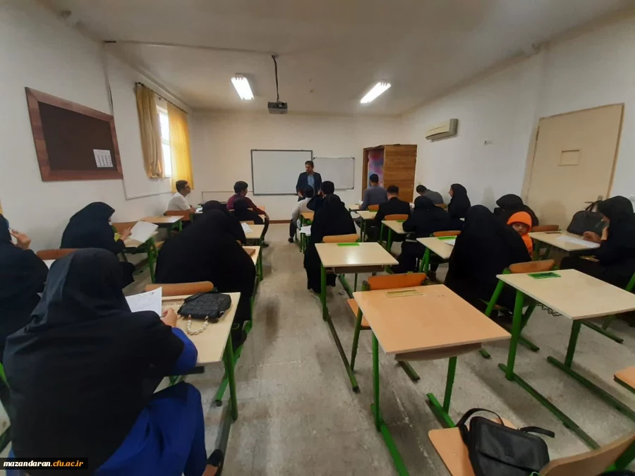 برگزاری امتحان پودمان اول  جامانده ها 
آزمون پایانی پودمان اول توانمند سازی معلمان  خواهر و برادر  مدارس غیردولتی امل محمود اباد چمستان و نور  3