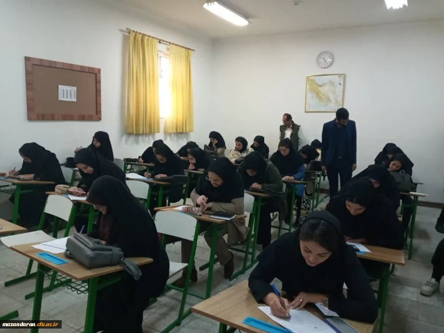 برگزاری امتحان پودمان اول  جامانده ها 
آزمون پایانی پودمان اول توانمند سازی معلمان  خواهر و برادر  مدارس غیردولتی امل محمود اباد چمستان و نور  4