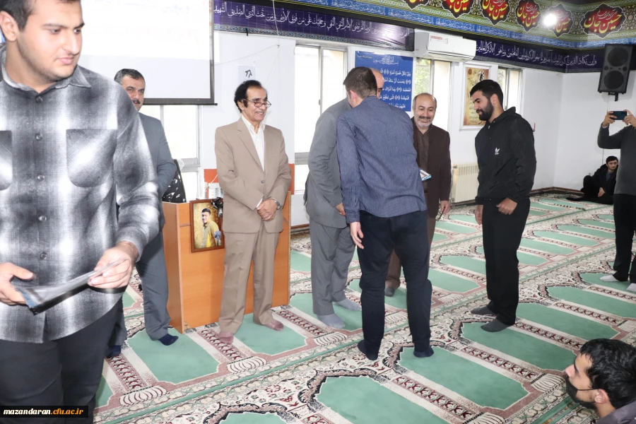 همایش روز دانشجو با حضور دکترمهدوی رئیس دانشگاه فرهنگیان و کمالی مدیرکل اموزش وپرورش مازندران در نوشهر 7