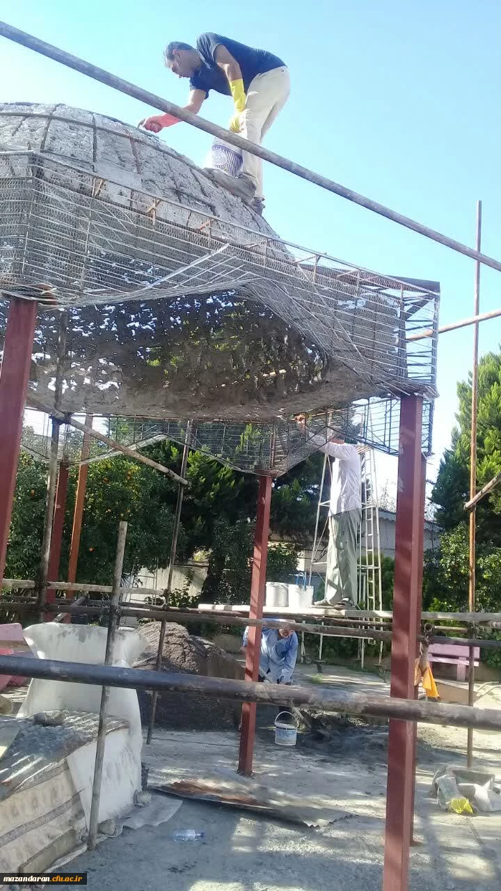 ساخت المان شهید گمنام در مرکز  2