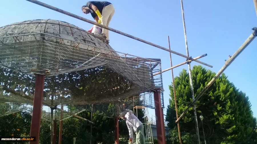 ساخت المان شهید گمنام در مرکز  3