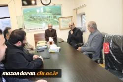 بزرگداشت روز دانشجو با حضور دکترمهدوی رئیس دانشگاه  فرهنگبان مازندران  2