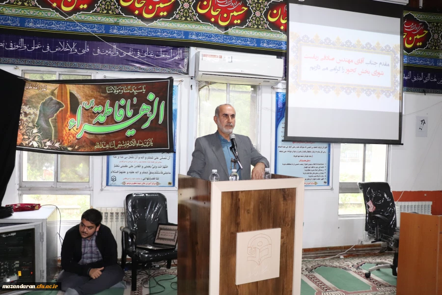 بزرگداشت روز دانشجو با حضور دکترمهدوی رئیس دانشگاه  فرهنگبان مازندران  6