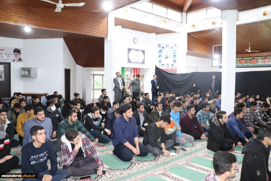 بزرگداشت روز دانشجو با حضور دکترمهدوی رئیس دانشگاه  فرهنگبان مازندران  4