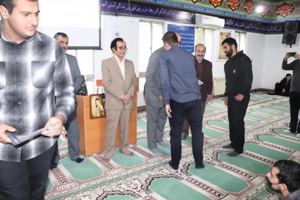 بزرگداشت روز دانشجو با حضور دکترمهدوی رئیس دانشگاه  فرهنگبان مازندران  7