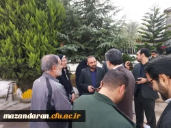  فرماندار و مسئولان شهری شهرستان قائمشهر از روند ساخت المان شهید گمنام 5