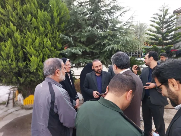  فرماندار و مسئولان شهری شهرستان قائمشهر از روند ساخت المان شهید گمنام 5