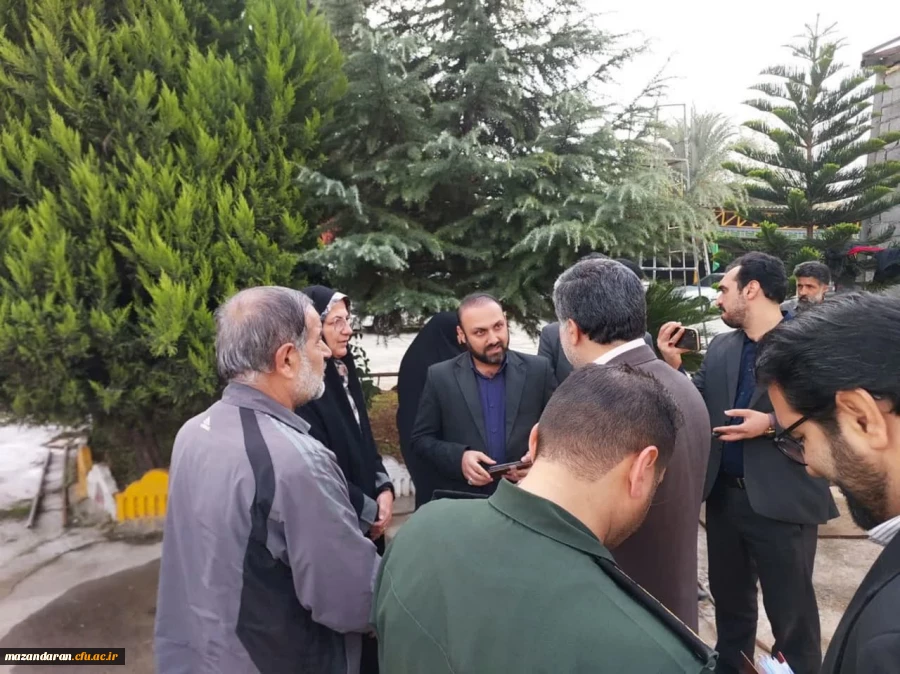  فرماندار و مسئولان شهری شهرستان قائمشهر از روند ساخت المان شهید گمنام 5