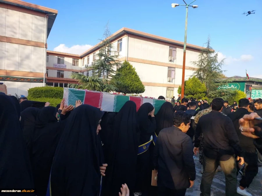 مراسم تشییع و تدفین شهید گمنام هشت سال دفاع مقدس  5