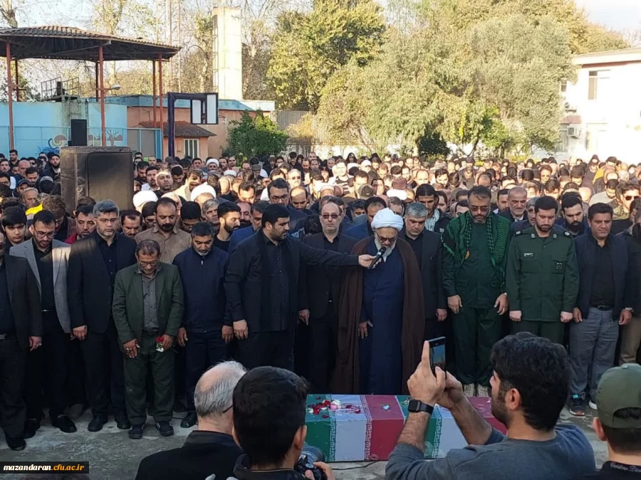 مراسم تشییع و تدفین شهید گمنام هشت سال دفاع مقدس  6