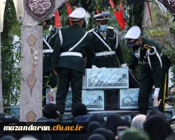 مراسم تشییع و تدفین شهیدان گمنام هشت سال دفاع مقدس 3