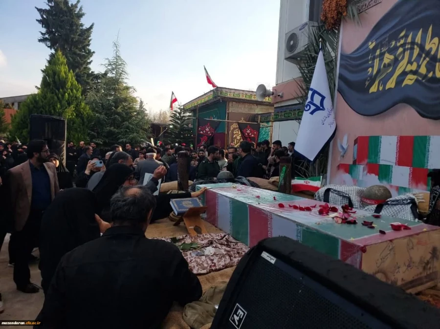 مراسم تشییع و تدفین شهیدان گمنام هشت سال دفاع مقدس 4