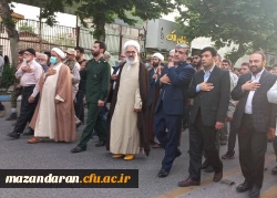 مراسم تشییع و تدفین شهیدان گمنام هشت سال دفاع مقدس 6