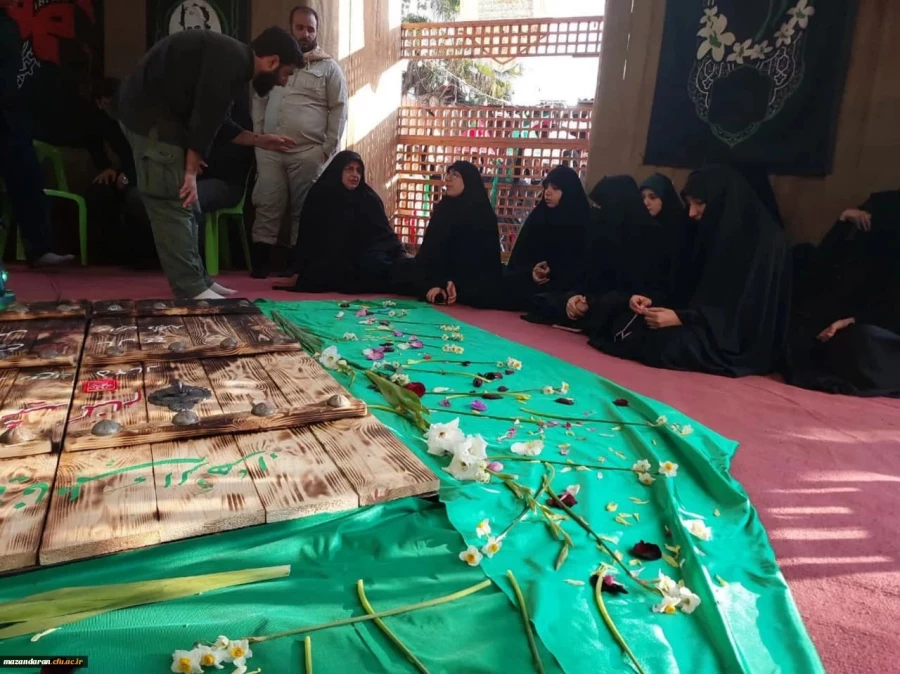 مراسم تشییع و تدفین شهیدان گمنام هشت سال دفاع مقدس 8