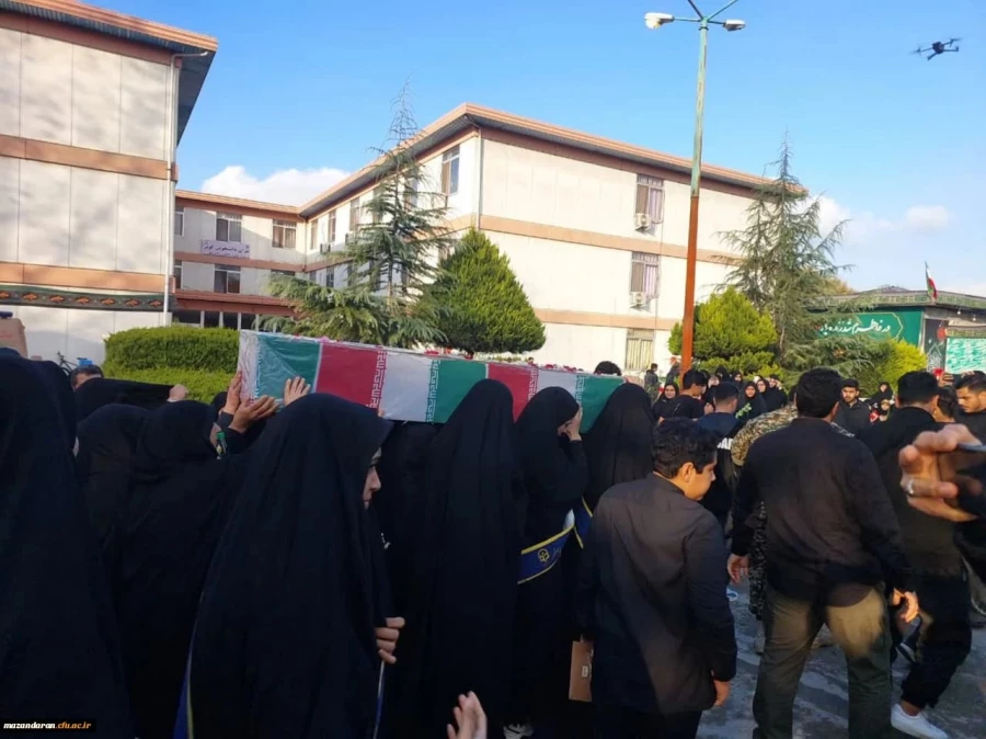 مراسم تشییع و تدفین شهیدان گمنام هشت سال دفاع مقدس 16