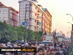 مراسم تشییع و تدفین شهیدان گمنام هشت سال دفاع مقدس 17