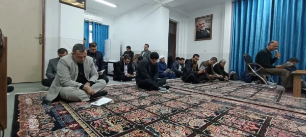 مراسم روضه خوانی ایام فاطمیه به همراه قرائت زیارت عاشورا 2