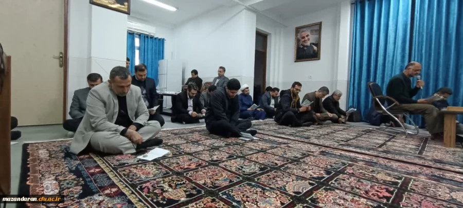 مراسم روضه خوانی ایام فاطمیه به همراه قرائت زیارت عاشورا 2