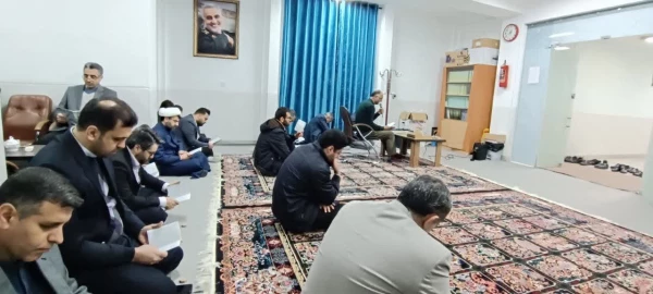 مراسم روضه خوانی ایام فاطمیه به همراه قرائت زیارت عاشورا 4