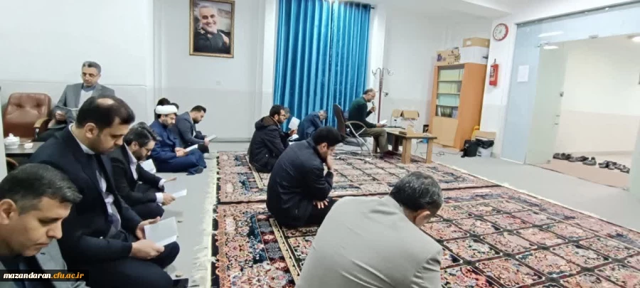 مراسم روضه خوانی ایام فاطمیه به همراه قرائت زیارت عاشورا 4