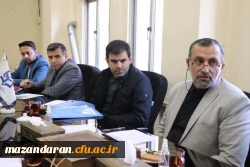 جلسه توجیهی ریاست دانشگاه فرهنگیان مازندران با مدیران گروه ها و روسای ادارات 3