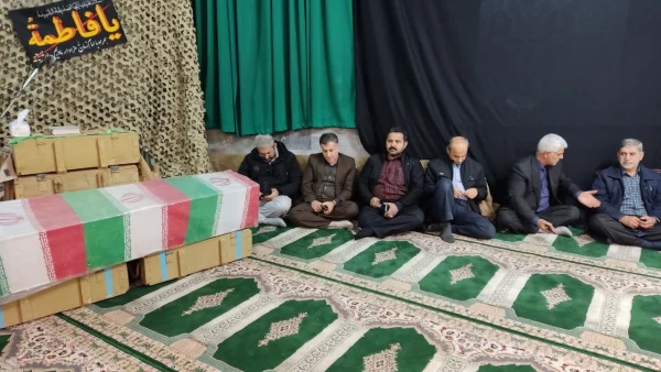 مراسم سوم شهید خوشنام 5