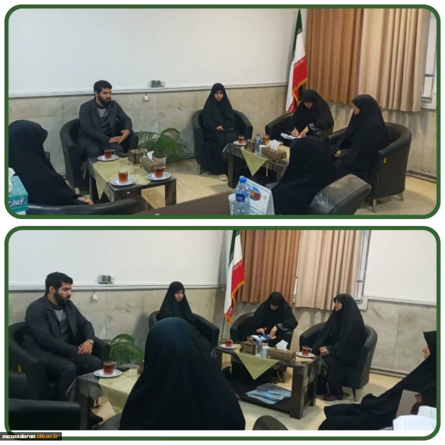 نشست تخصصی مسئولان بسیج با ریاست پردیس فاطمه الزهرا (س)ساری  2