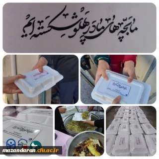 اطعام دهی به مناسبت ایام فاطمیه 