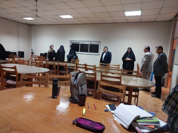 بازدید ریاست  نظارت و ارزیابی و تضمین کیفیت سازمان مرکزی در دانشگاه فرهنگیان مازندران 3