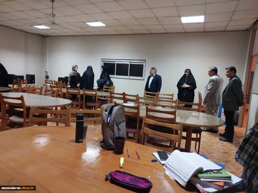 بازدید ریاست  نظارت و ارزیابی و تضمین کیفیت سازمان مرکزی در دانشگاه فرهنگیان مازندران 3