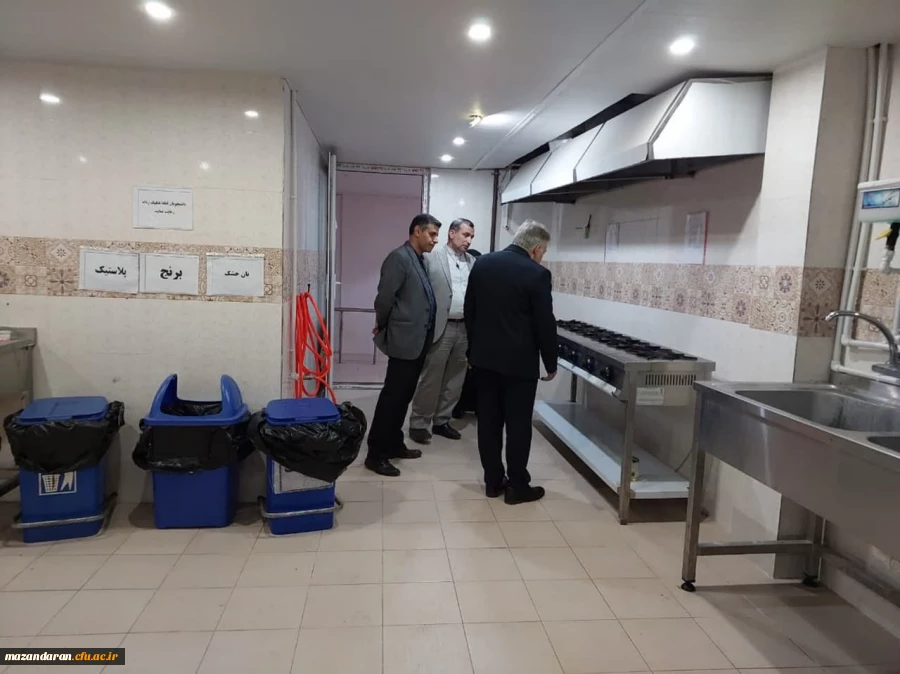 بازدید ریاست  نظارت و ارزیابی و تضمین کیفیت سازمان مرکزی در دانشگاه فرهنگیان مازندران 4