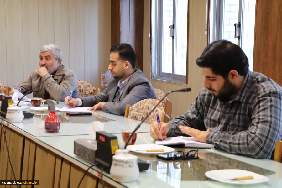 اولین جلسه ادواری کارشناسان شاهد و ایثار دانشگاه فرهنگیان مازندران 5