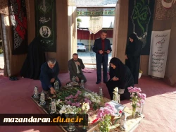 مراسم هفتمین روز تدفین شهید گمنام 2