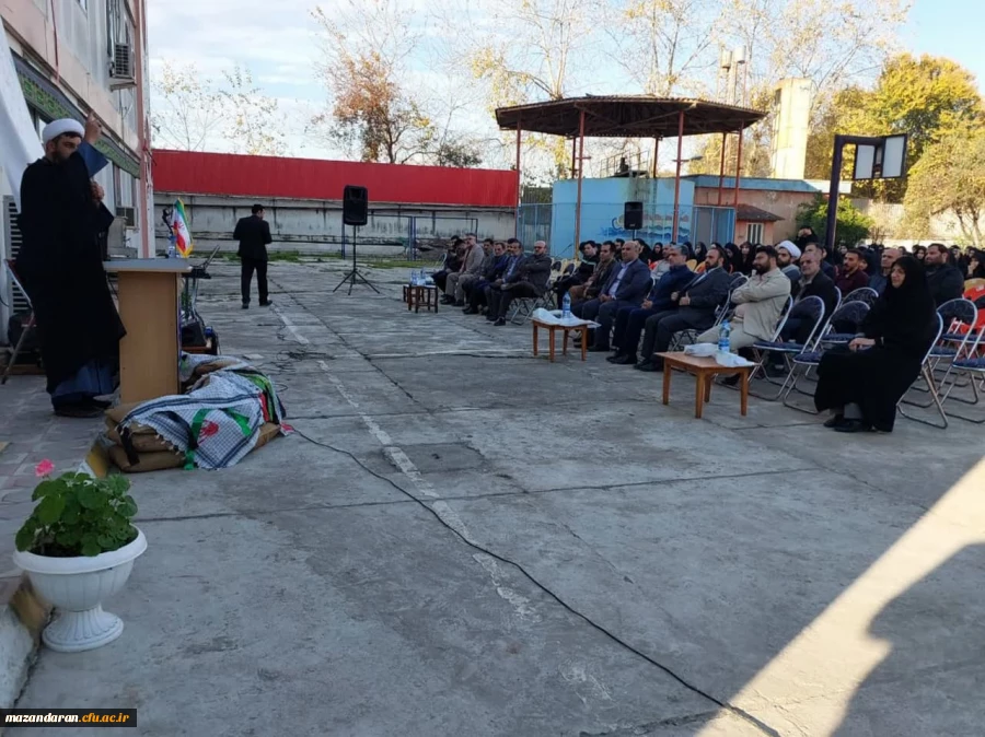 مراسم هفتمین روز تدفین شهید گمنام 5