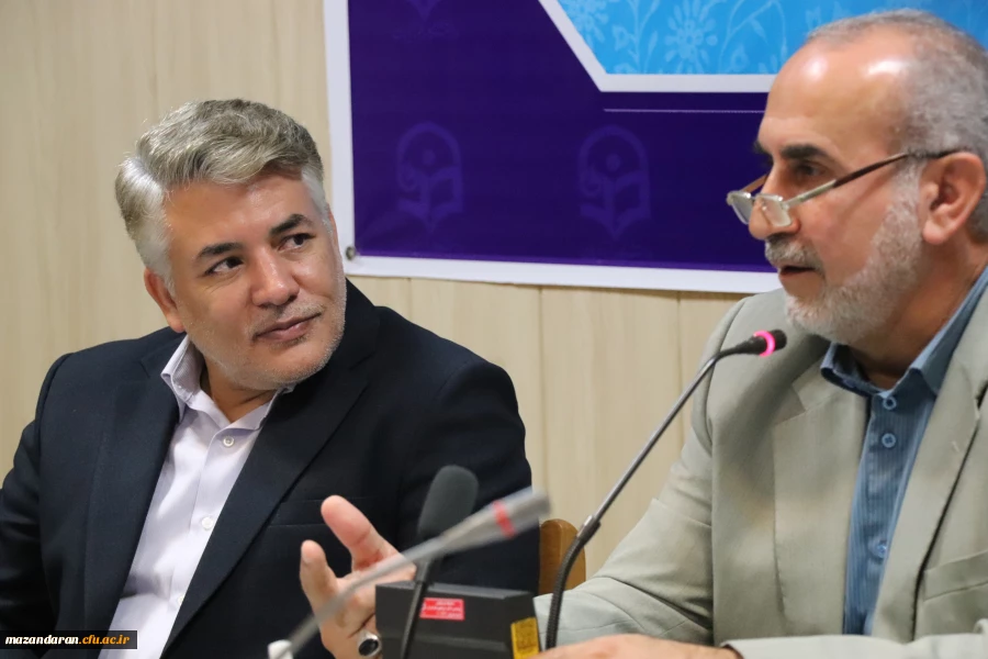 نشست صمیمی ریاست مرکز نظارت ، ارزیابی و تضمین کیفیت دانشگاه فرهنگیان با اساتید و اعضای هیأت و علمی 5