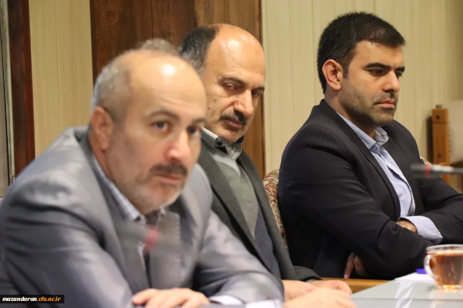 نشست ریاست مرکز نظارت ، ارزیابی و تضمین کیفیت دانشگاه فرهنگیان با اساتید و اعضای هیأت و علمی 7