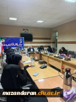 بازدید گروه نظارت و ارزیابی دانشگاه فرهنگیان از مدیریت امور پردیس های استان مازندران 9